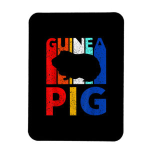 Guinea Pig - Vintag I Liebe meine Guinea Pig Magnet