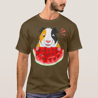 Guinea Pig Watermelon 2441 T-Shirt