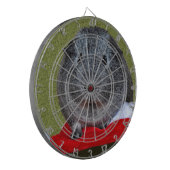 Guinea Pig Weihnachten Dartscheibe (Vorderseite Links)