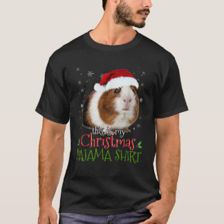 Guinea Pig Weihnachten Das ist mein Weihnachtsjama T-Shirt