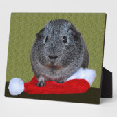 Guinea Pig Weihnachten Fotoplatte (Seite)