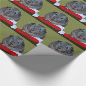 Guinea Pig Weihnachten Geschenkpapier (Ecke)