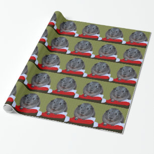 Guinea Pig Weihnachten Geschenkpapier