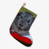 Guinea Pig Weihnachten Kleiner Weihnachtsstrumpf (Vorderansicht (hängend))