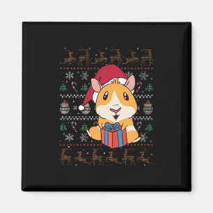 Guinea Pig Weihnachten Magnet