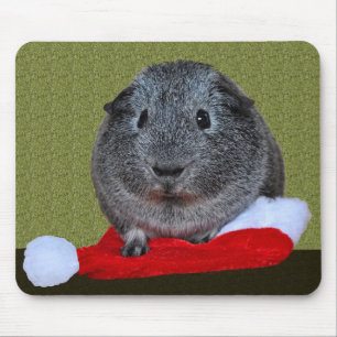 Guinea Pig Weihnachten Mousepad