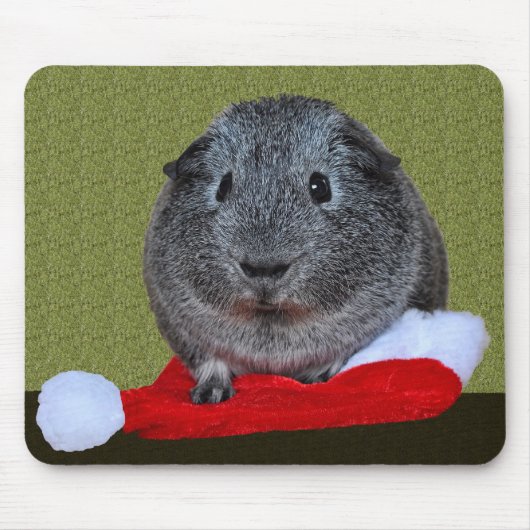 Guinea Pig Weihnachten Mousepad (Vorne)
