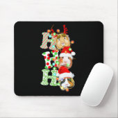 Guinea Pig Weihnachten Mousepad (Mit Mouse)