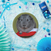 Guinea Pig Weihnachten Pappteller (Party)