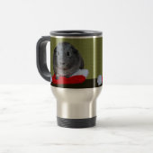 Guinea Pig Weihnachten Reisebecher (Vorderseite Links)