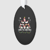 Guinea Pig Weihnachtsbaum | Funny Guinea Pig Lover Ornament (Vorderseite)