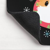 Guinea Pig Weihnachtsmann Mousepad (Ecke)