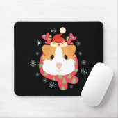 Guinea Pig Weihnachtsmann Mousepad (Mit Mouse)