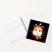 Guinea Pig Weihnachtsmann Notizblock (Innenseite)