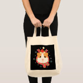 Guinea Pig Weihnachtsmann Tragetasche (Vorderseite (Produkt))