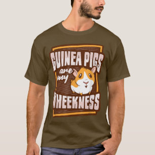 Guinea Pig Wheek Design für eine Guinea Pig Lover  T-Shirt