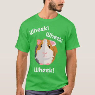 Guinea Pig Wheek Geschenk Guinea Schweine Geburtst T-Shirt