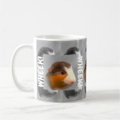 Guinea Pig Wheek Kaffeetasse (Links)