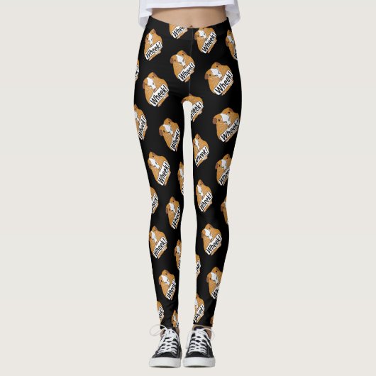 Guinea Pig Wheek Leggings (Vorderseite)