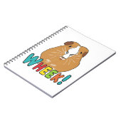 Guinea Pig Wheek Notizblock (Linke Seite)