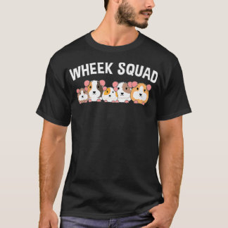 Guinea Pig Wheek Squad Niedlich Funny Guinea Pig P T-Shirt