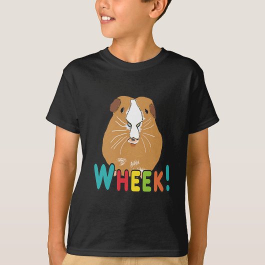 Guinea Pig Wheek T-Shirt (Vorderseite)