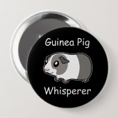 Guinea Pig Whisperer Button (Vorne & Hinten)