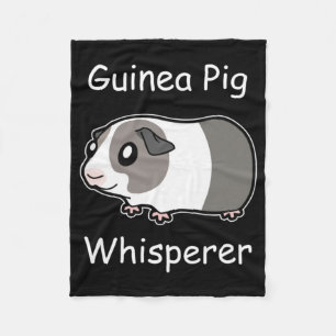 Guinea Pig Whisperer Fleecedecke