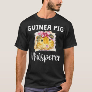 Guinea Pig Whisperer Funny Cavy Animal Pet Eigentü T-Shirt