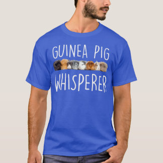 Guinea Pig Whisperer Funny Guinea Diversity T-Shirt