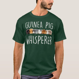 Guinea Pig Whisperer Funny Guinea Diversity T-Shirt