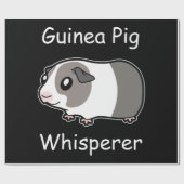 Guinea Pig Whisperer Geschenkpapier (Flach)