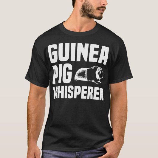 Guinea Pig Whisperer Guinea Pig Lover 1 T-Shirt (Vorderseite)