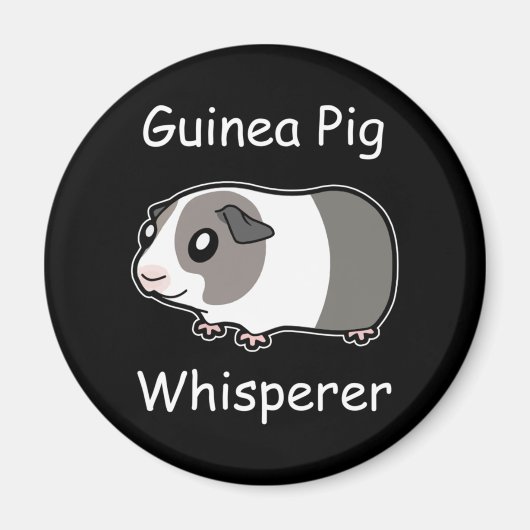 Guinea Pig Whisperer Magnet (Vorne)