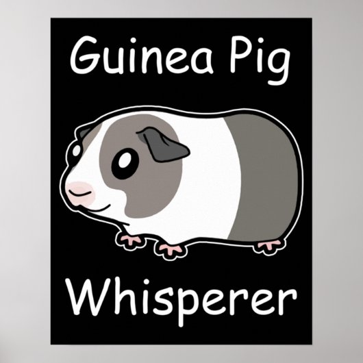 Guinea Pig Whisperer Poster (Vorne)