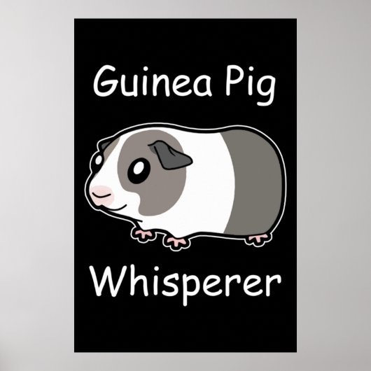 Guinea Pig Whisperer Poster (Vorne)