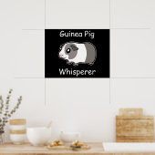 Guinea Pig Whisperer Poster (Küche)