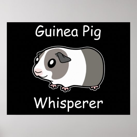 Guinea Pig Whisperer Poster (Vorne)