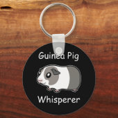 Guinea Pig Whisperer Schlüsselanhänger (Vorderseite)
