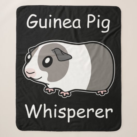 Guinea Pig Whisperer Sherpadecke (Vorderseite)