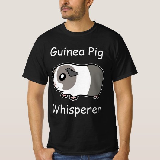Guinea Pig Whisperer T-Shirt (Vorderseite)