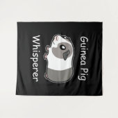 Guinea Pig Whisperer Wandteppich (Vorderseite (Horizontal))