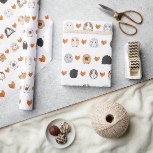 Guinea Pig Wrapping Paper Geschenkpapier