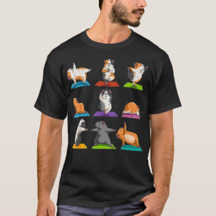 Guinea Pig Yoga Position Workout Geschenk T-Shirt