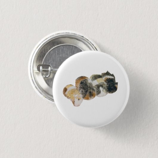 guinea pigs button (Vorne & Hinten)
