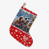 Guinea Pigs' Christmas Stocking Kleiner Weihnachtsstrumpf (Vorderansicht (hängend))