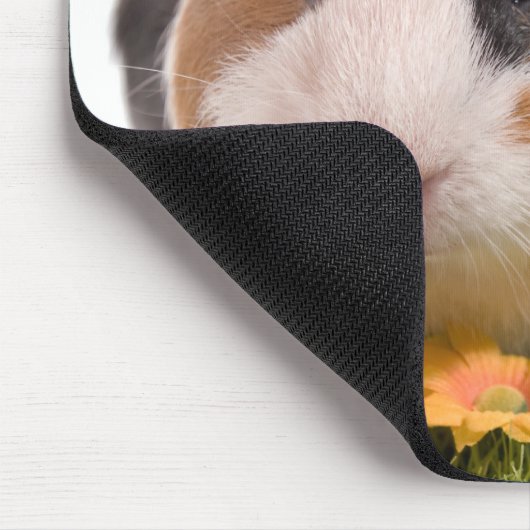 guinea pigs man hat lawn mousepad (Ecke)