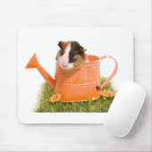 guinea pigs man hat lawn mousepad (Mit Mouse)