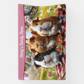 Guinea Pigs Picnic Banner (Vertikal)