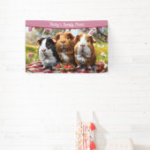 Guinea Pigs Picnic Banner (InSitu)